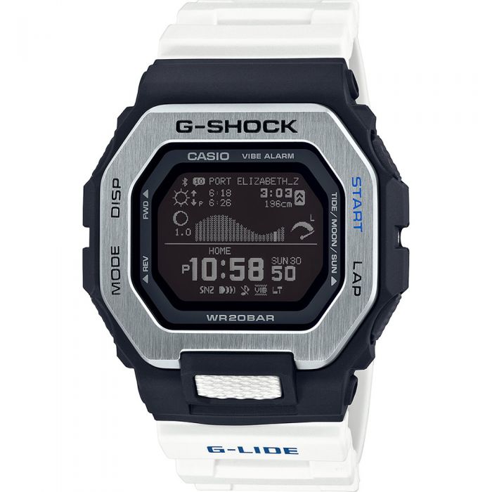 G-Shock GBX100-7D Bluetooth Sports Watch with Training Features