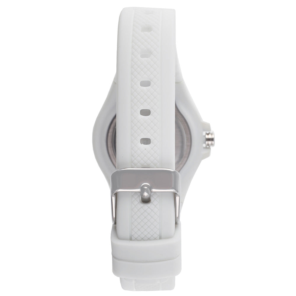 Playful White Cactus Rainbow Watch CAC145M11 with Vibrant Numbers
