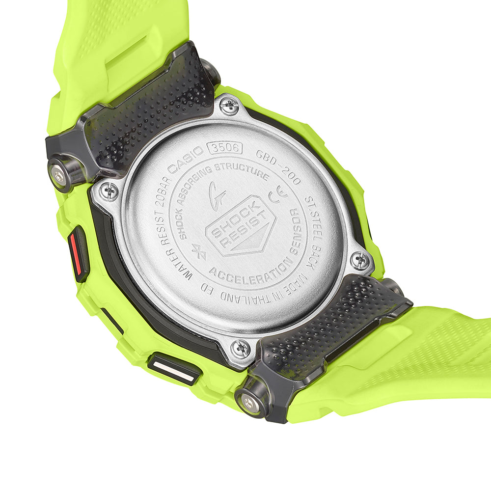 G-Shock GBD200-9D G-Squad Digital Sports Watch with Smartphone Link and Fitness Tracking