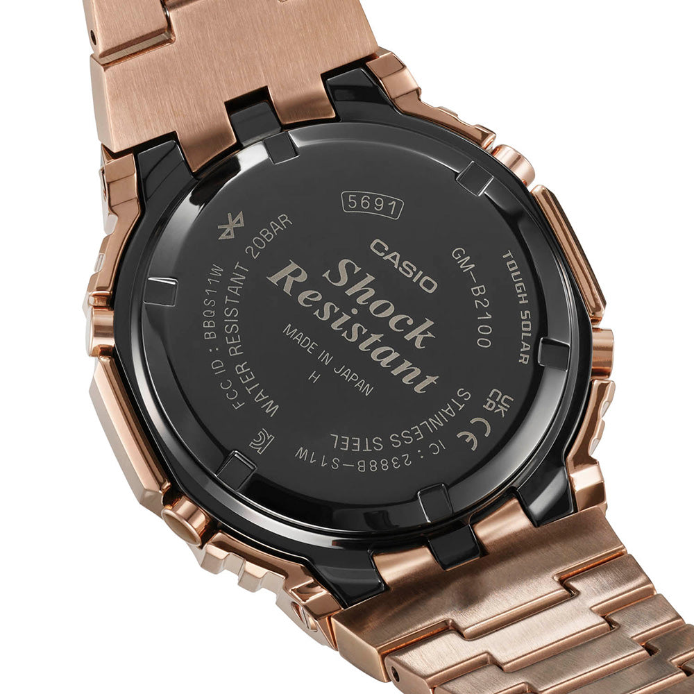 G-Shock Full Metal Digital-Analogue Stainless Steel GMB2100GD-5A Smartphone Link Watch