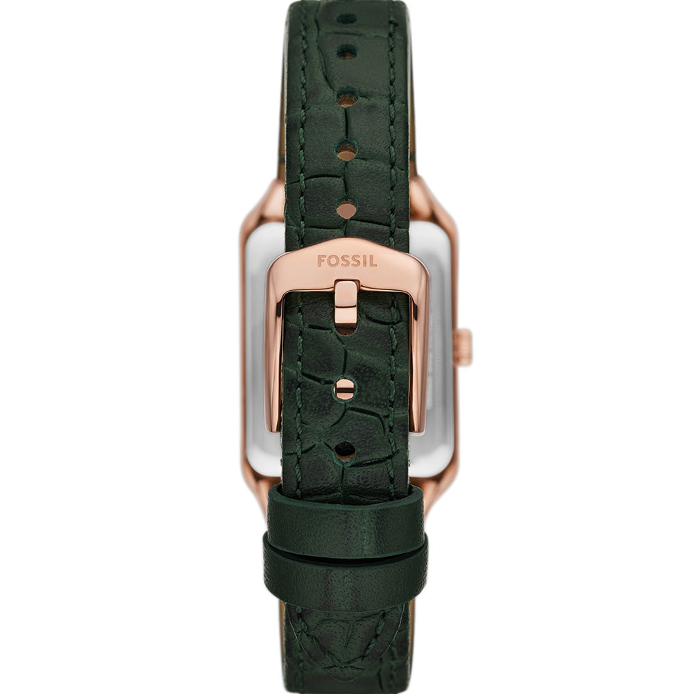 Fossil ES5366 Raquel Luxury Women's Rose Gold Rectangular Quartz Watch