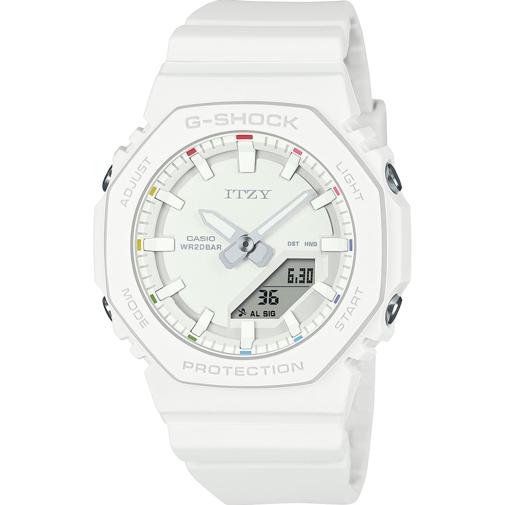G-Shock GMAP2100IT-7A ITZY Collaborative Digital Wristwatch - A Stylish Timepiece for Fans and Adventurers