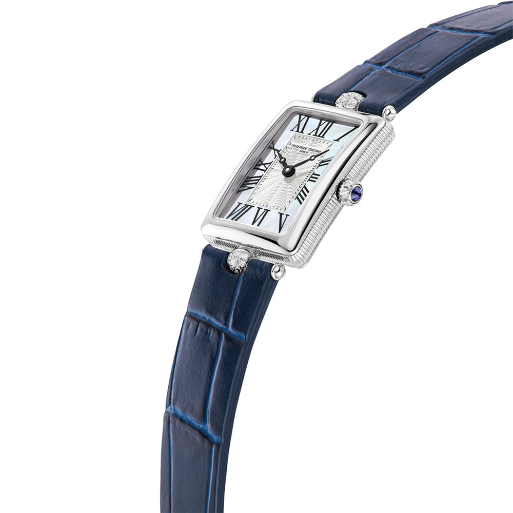 Frederique Constant Women's Classic Art Deco Square Quartz Watch - FC200MPW2AC2D6