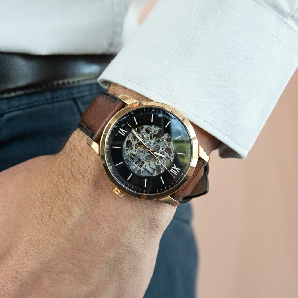 Fossil Automatic Mechanical Men's Wristwatch - Neutra ME3195 Model