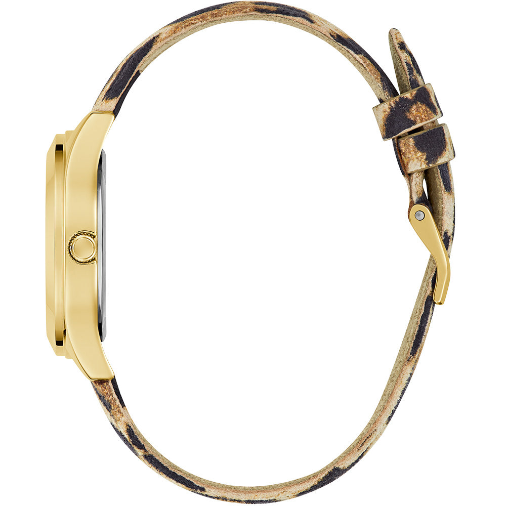 Stylish Guess Glitz Plaque Watch GW0745L2 with 34mm Case