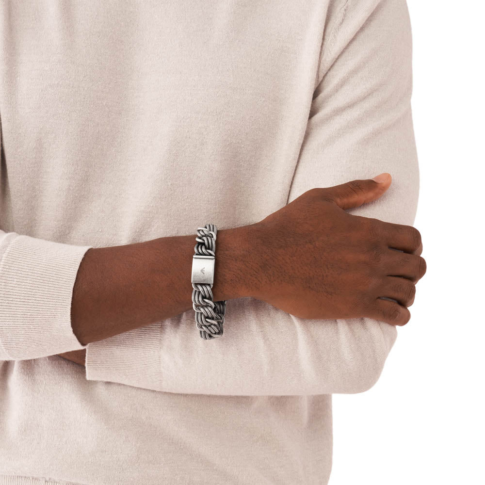 Stunning Emporio Armani Wrist Accessory - Stainless Steel Bracelet