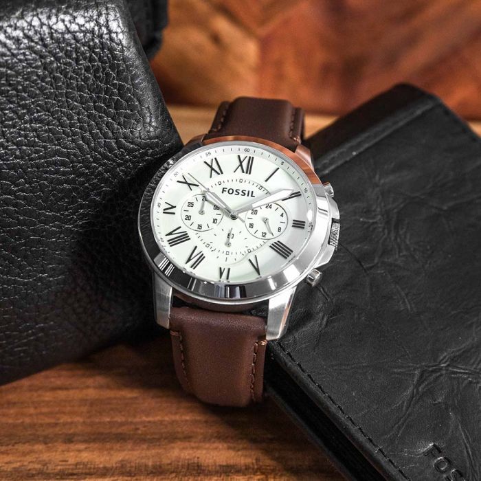 Fossil Grant FS4735 Classic Chronograph Dress Watch