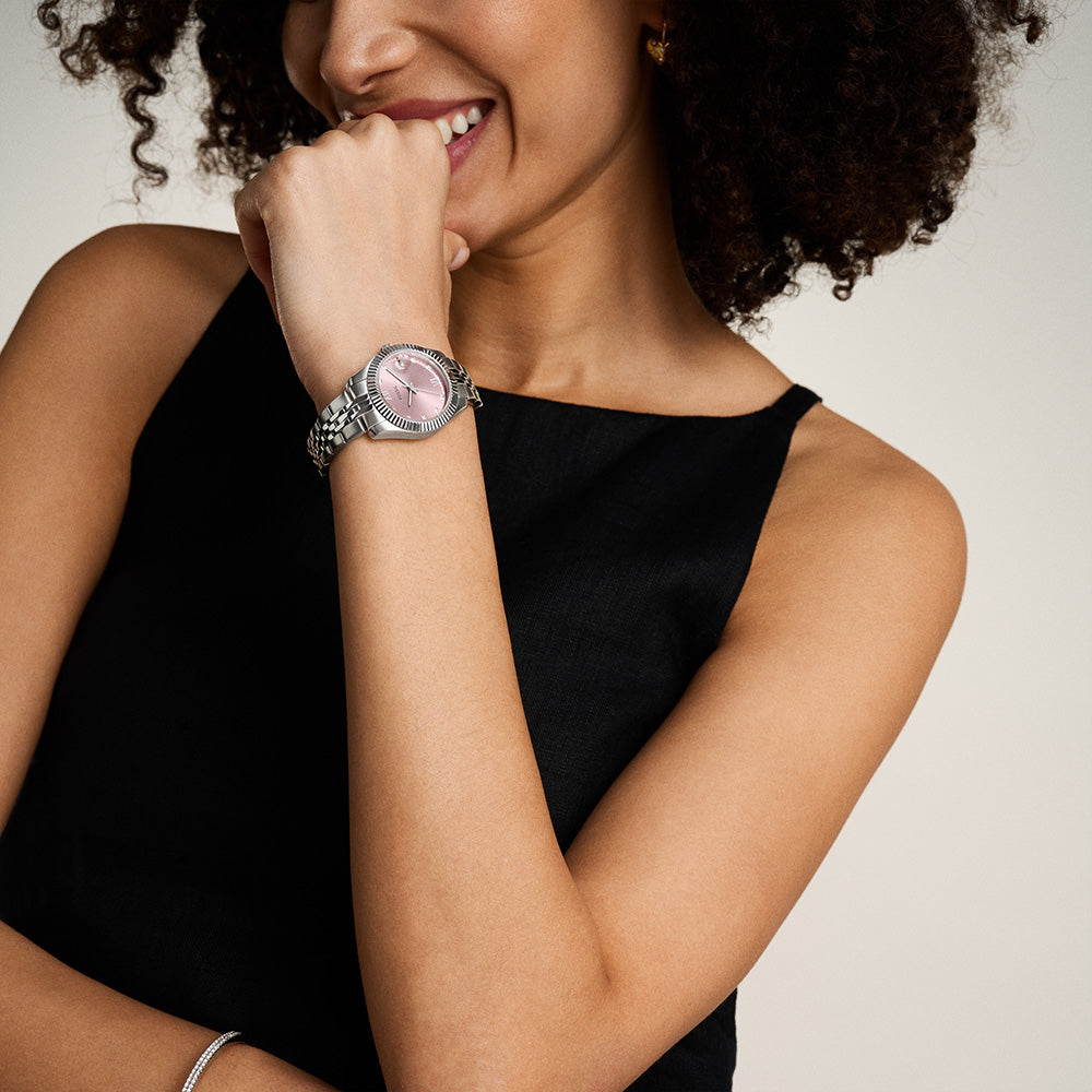 Fossil Scarlette ES5403 Quartz Watch with 32mm Stainless Steel Case and Bracelet