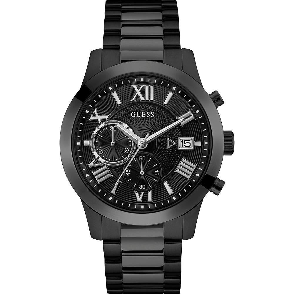Guess Atlas W0668G5 Men's Multi-Functional Black Watch