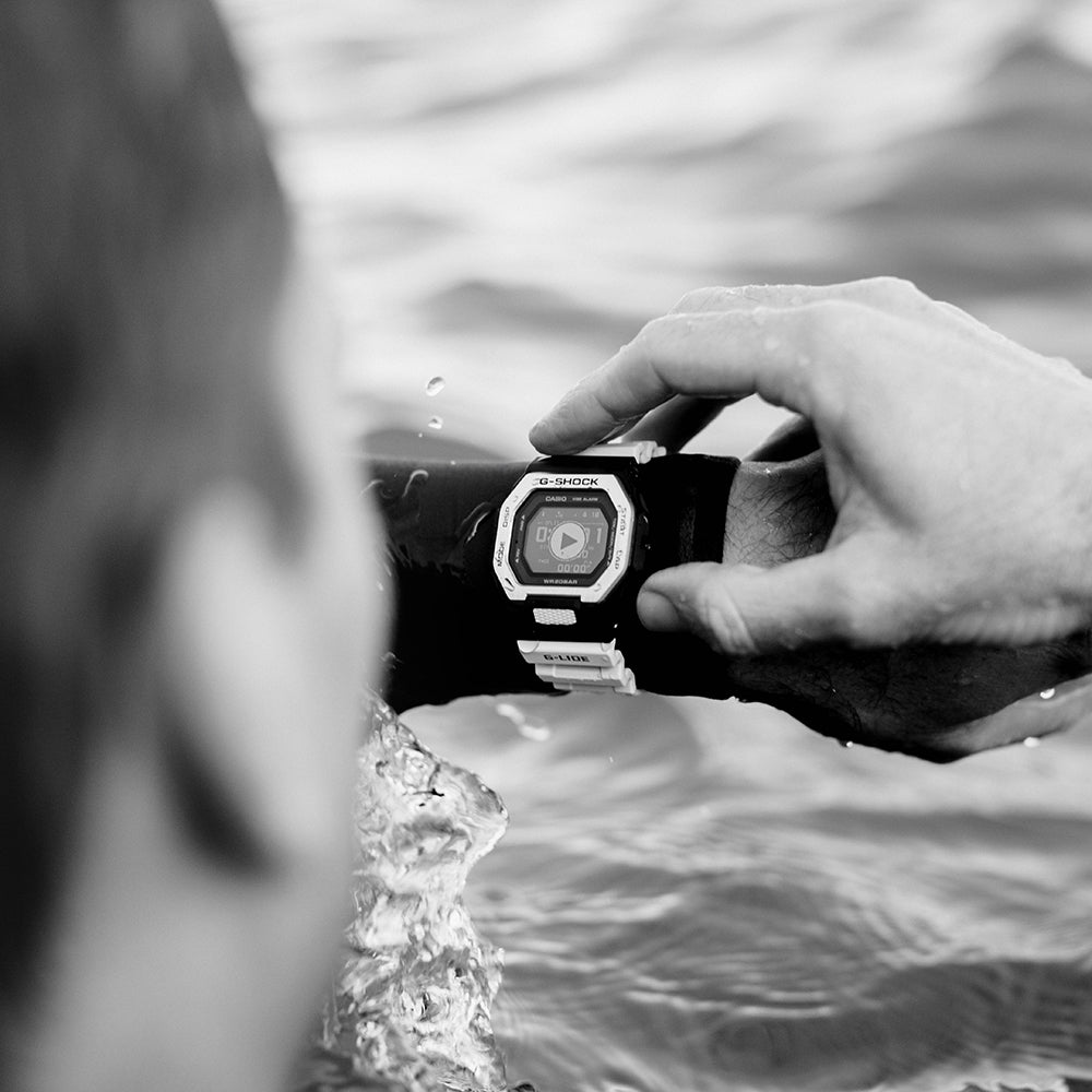 G-Shock GBX100-7D Bluetooth Sports Watch with Training Features