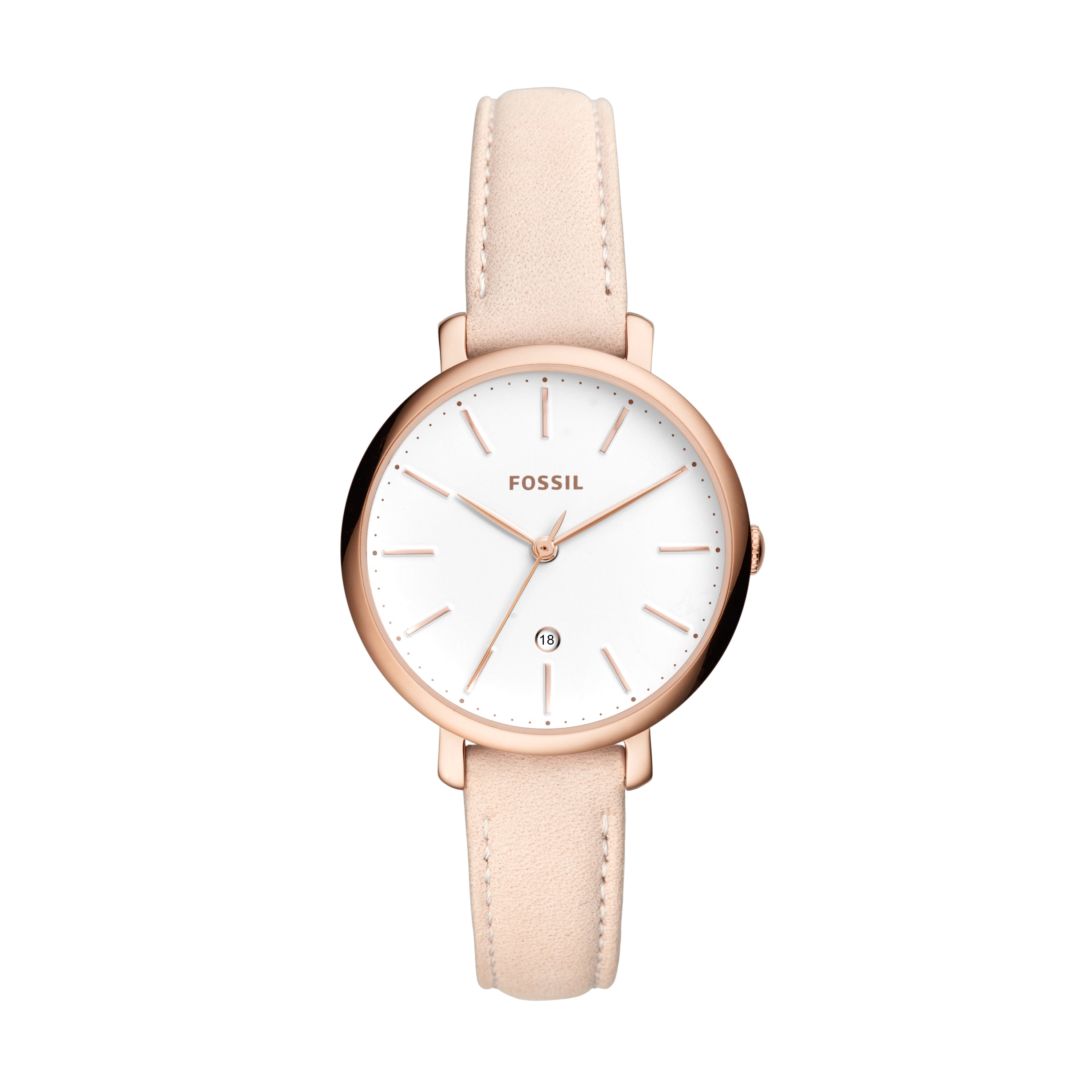 Stylish Fossil Pink ES4369 Watch for Ladies