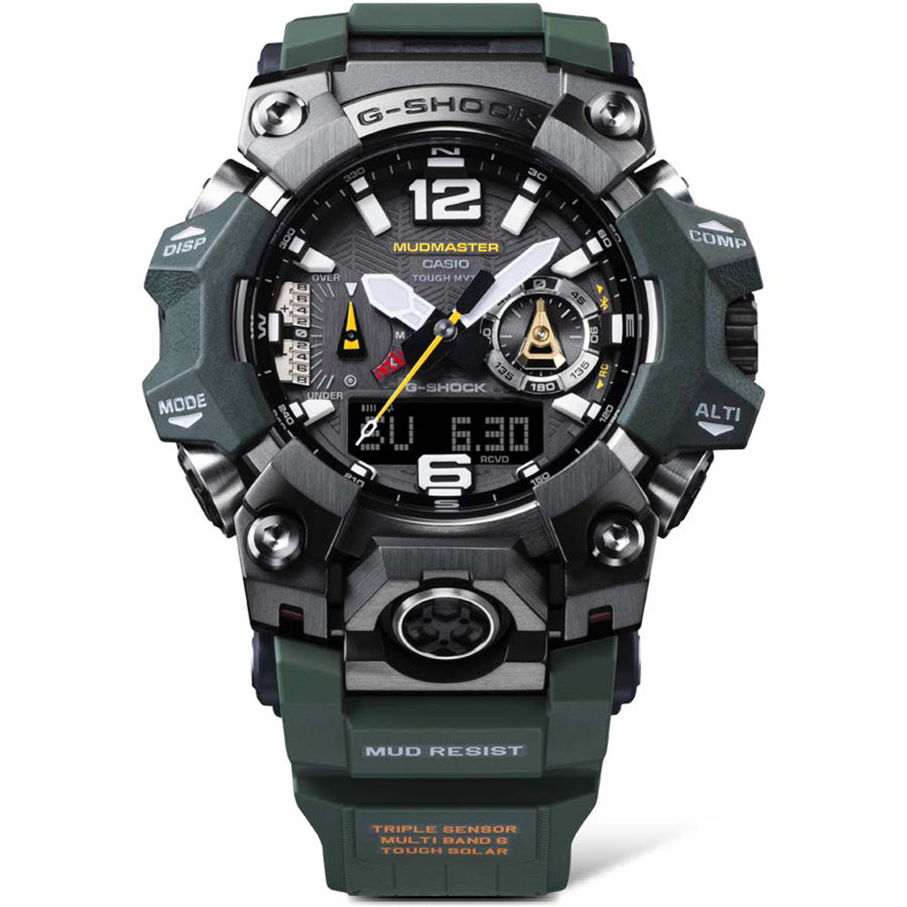 G-Shock MASTER OF G MUDMASTER GWGB1000-3A Men's Tough Solar and Radio-Controlled Watch