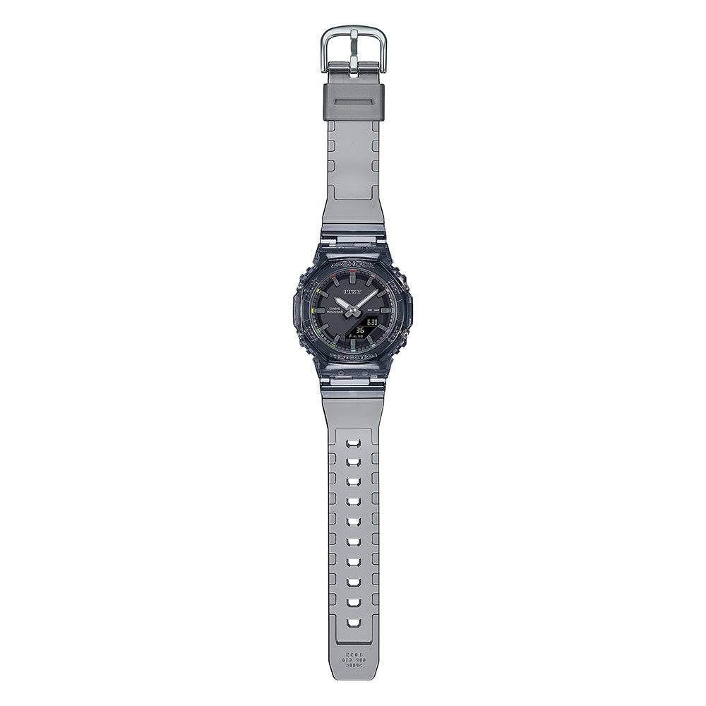 G-Shock ITZY Collaboration Sleek Digital Watch GMA - P2100ZY - 1A