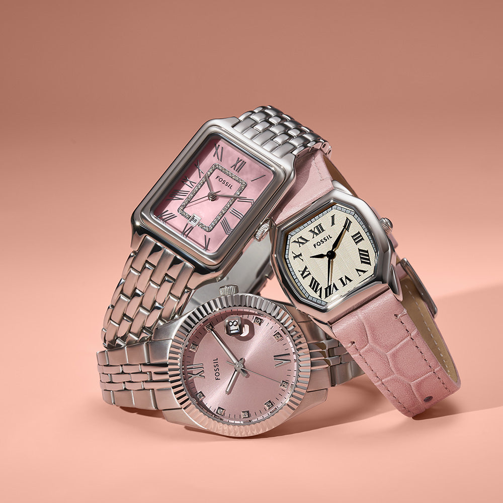 Fossil Scarlette ES5403 Quartz Watch with 32mm Stainless Steel Case and Bracelet