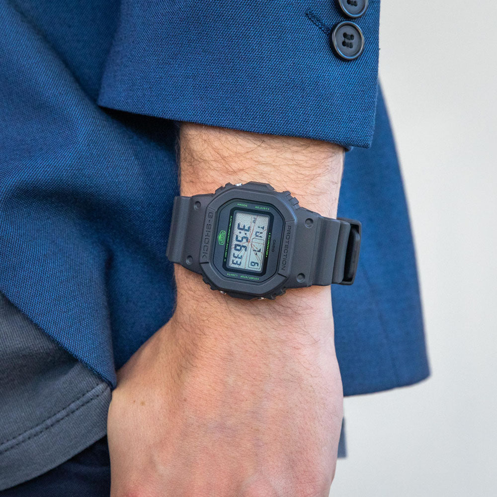 G-Shock DW5600MNT-1 Stylish Grey Digital Wristwatch for Fashion Enthusiasts