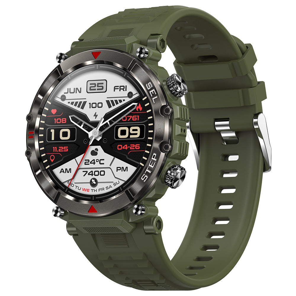 Active Pro Call+ XL Grey Smart Watch with 3 Interchangeable Bands