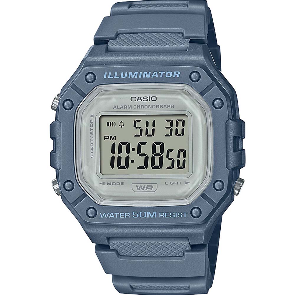 Casio Blue Unisex W218HC-2A Watch: A Practical & Stylish Timepiece