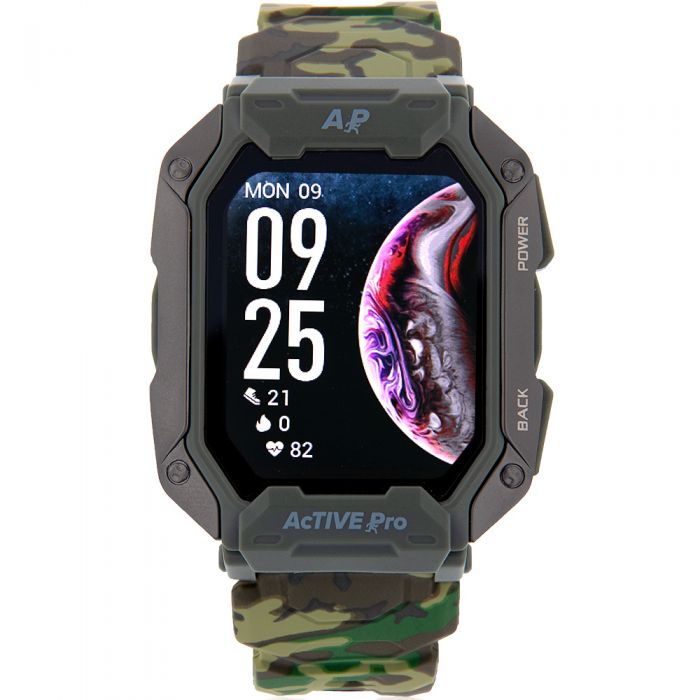 Army Green Edition of Active Professional Smart Watch for Fitness Enthusiasts
