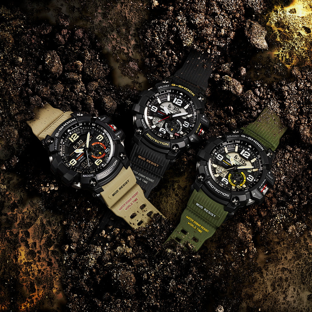 G-Shock MASTER OF G MUDMASTER GG1000-1A5: Shockproof & Feature-Rich Watch