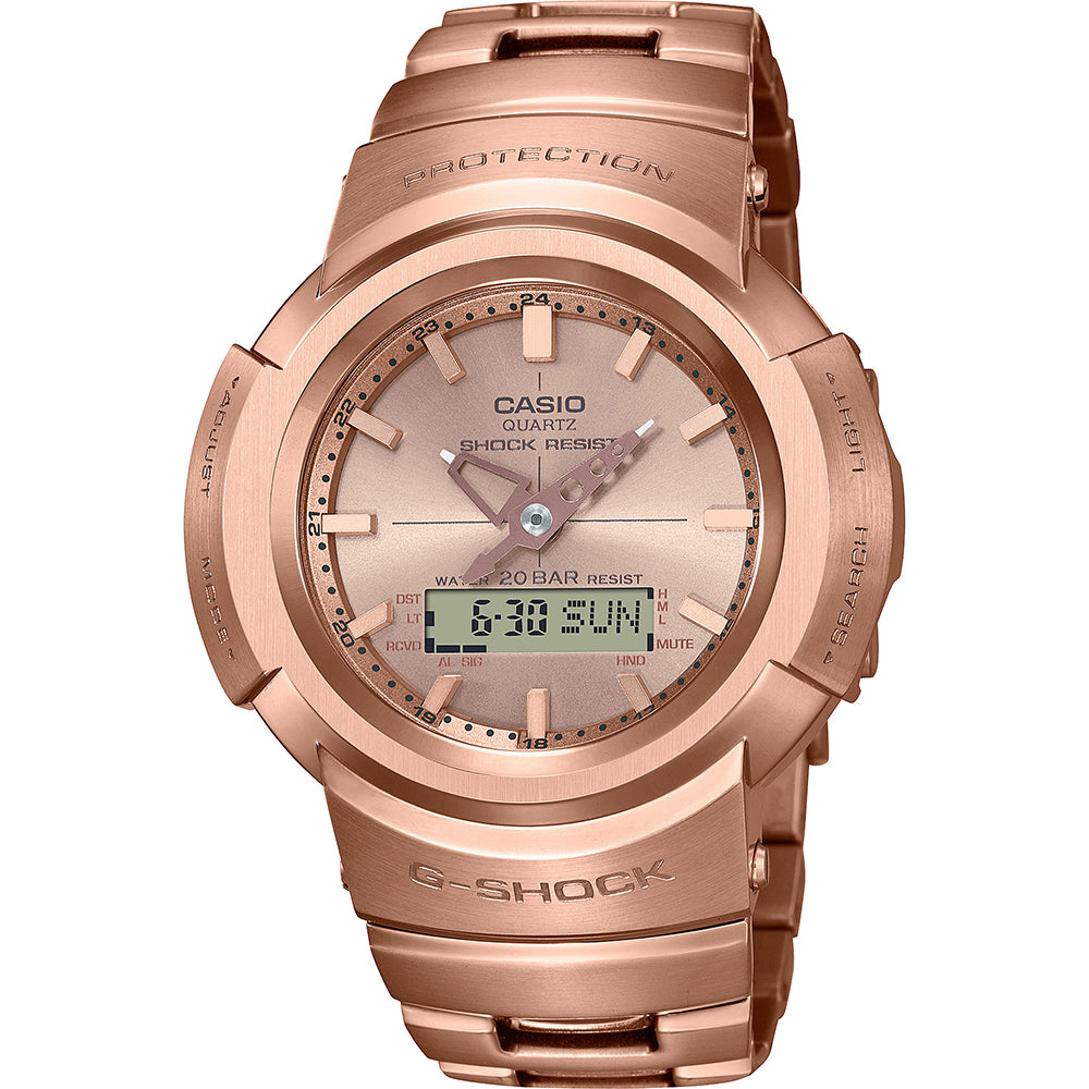 G-Shock Full Metal AWM500GD-4A Rose Gold Ingot Stylish Watch Collection