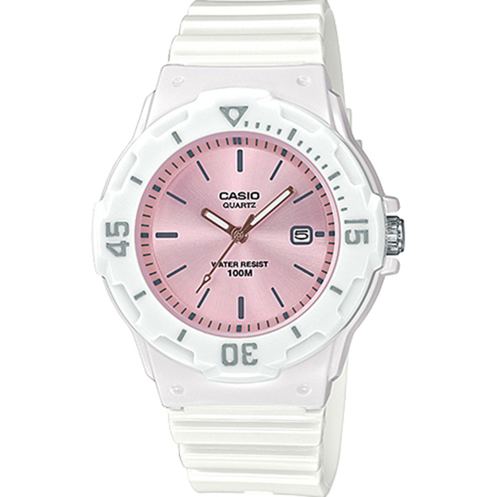 Casio Youth's Stylish White LRW200H - 4E3 Watch for Comfortable Wear