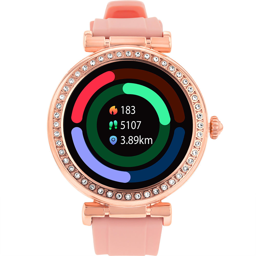 Active Pro Call+ Crystal Full-Touch Smart Watch with Advanced Health Tracking