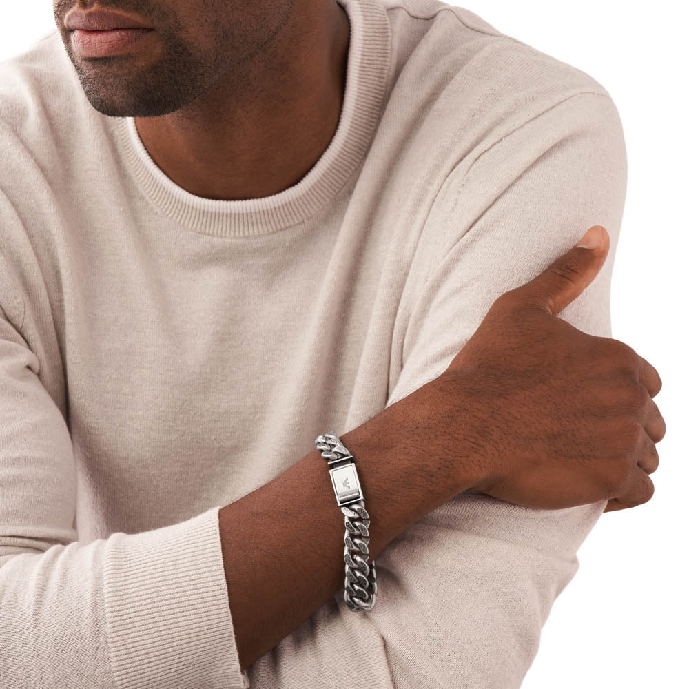 Stainless Steel Wrist Bracelet by Emporio Armani