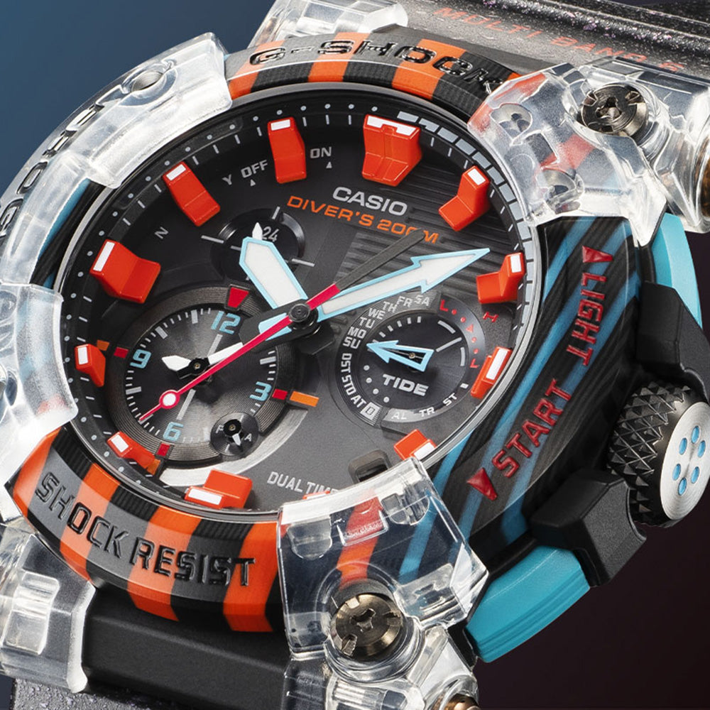 G-Shock Limited Edition GWFA1000APF-1A 30th Anniversary Poison Dart Frog Frogman Watch