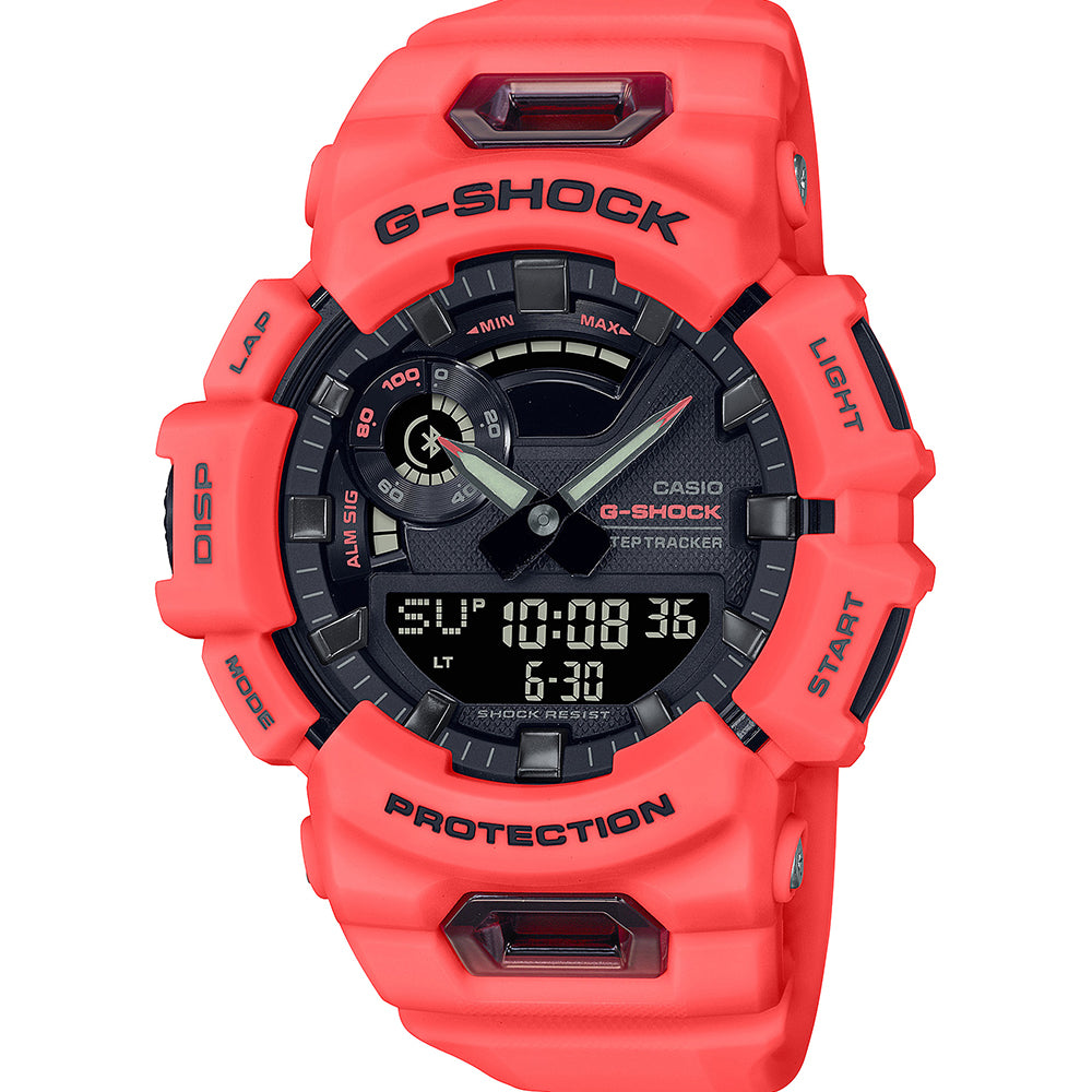 G-Shock G-Squad GBA900-4A Men's Orange Smartphone Link Watch