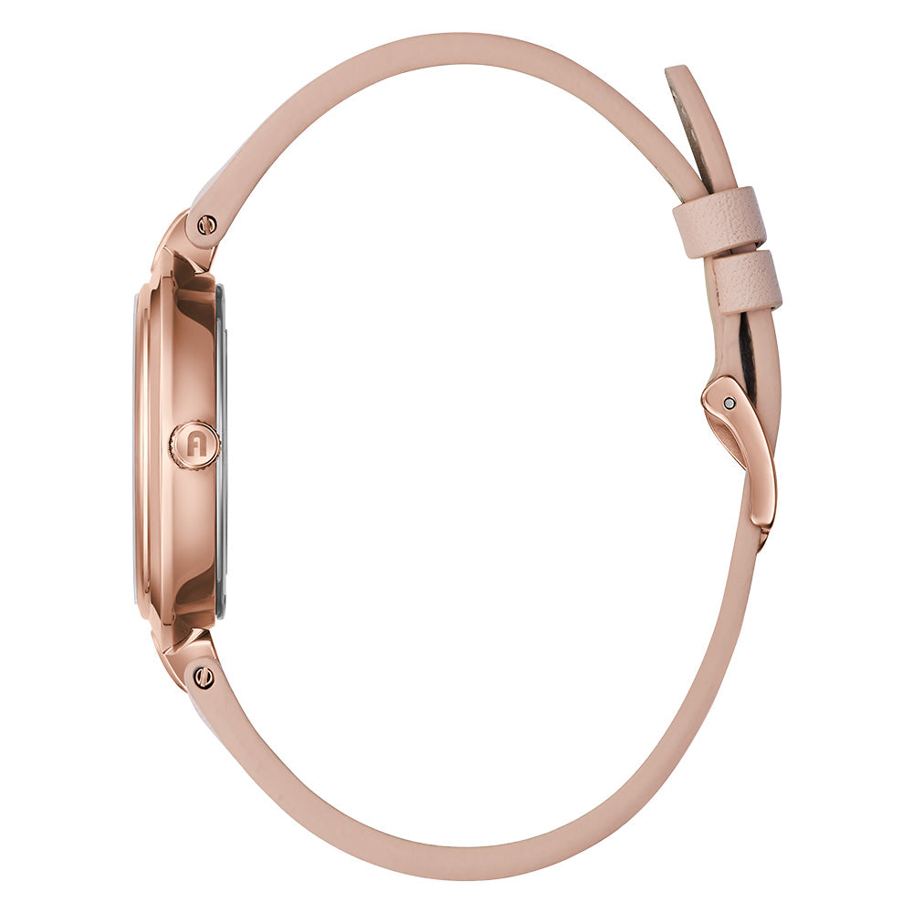 Furla Ladies' Rose Gold Logo Links Analog Watch - Model WW00030003L3