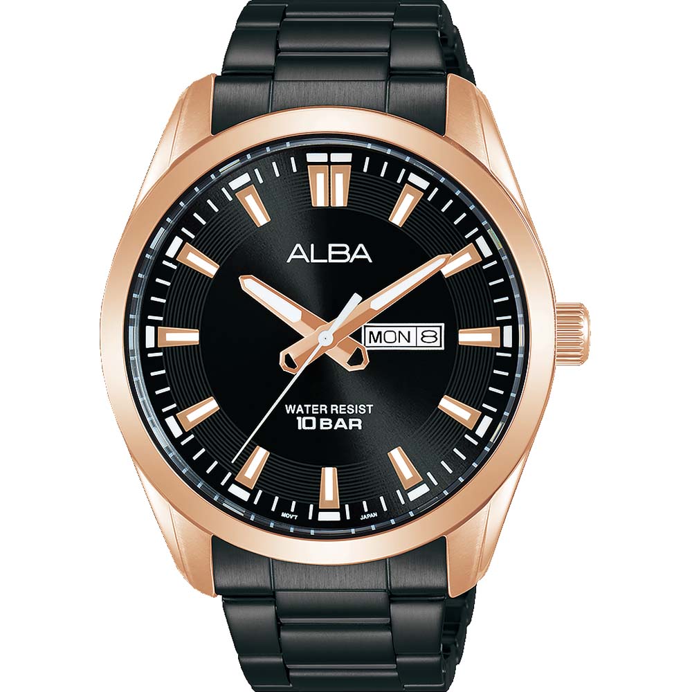 Alba Active AJ6132X1 Sporty and Elegant Men's Stainless Steel Wristwatch