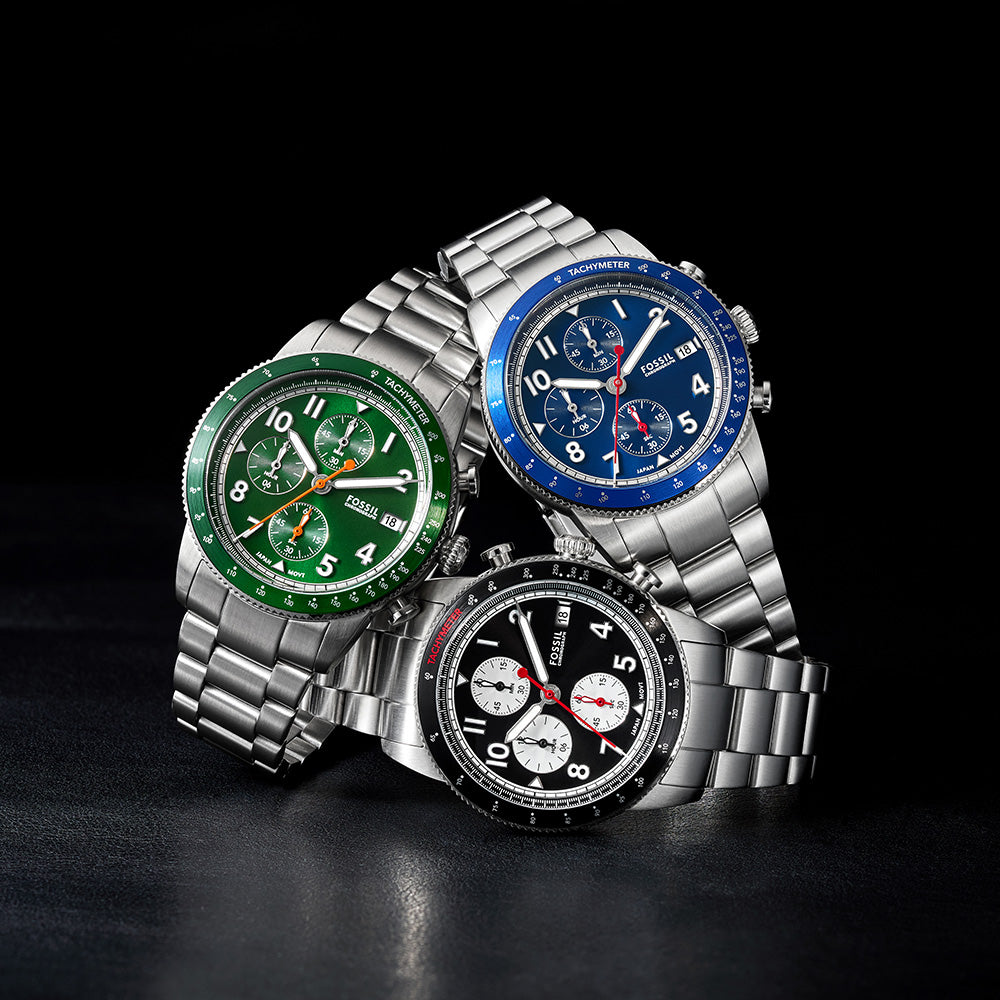 Fossil Sport Tourer FS6048: A Stylish Chronograph Watch for Racing Enthusiasts