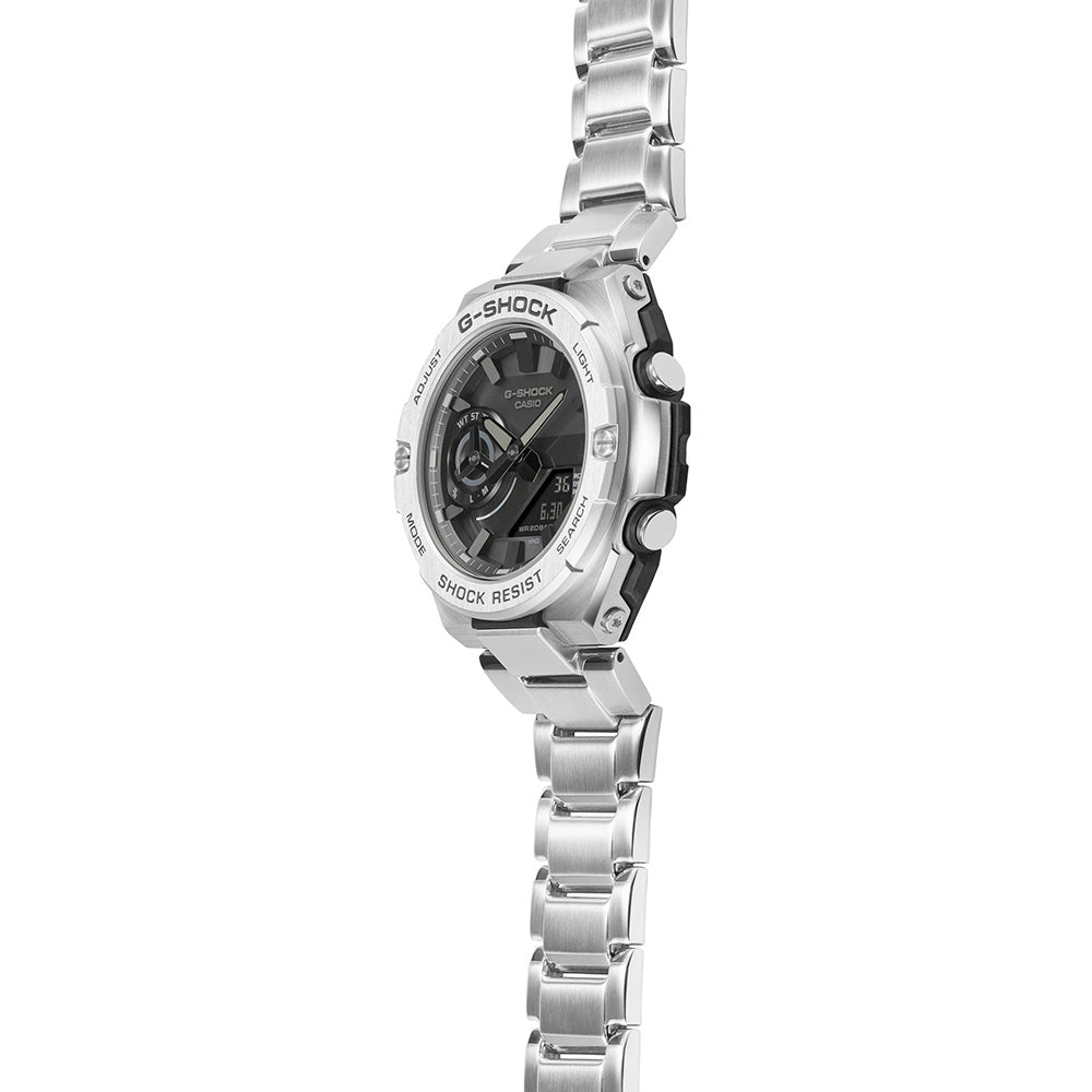 G-Shock GSTB500D-1A1 G-Steel Stainless Steel Men's Luxury Watch with Advanced Features