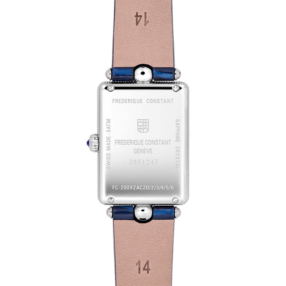 Frederique Constant Women's Classic Art Deco Square Quartz Watch - FC200MPW2AC2D6