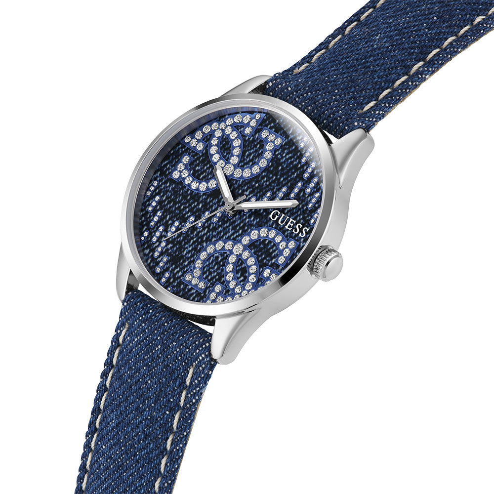 Stylish Guess G Stitch Watch GW0755L1 with 36mm Case