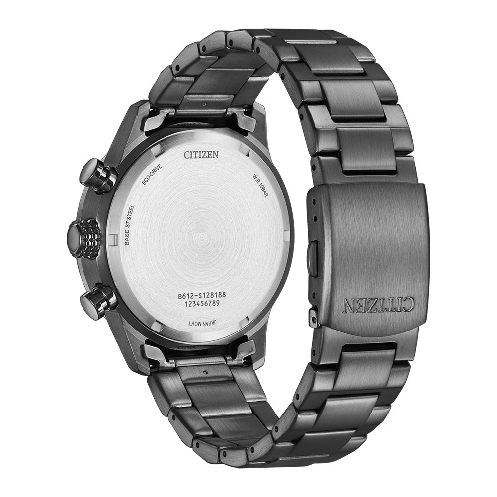 Citizen Men's Eco-Drive Chronograph Watch CA0797-84X with Precision Timekeeping