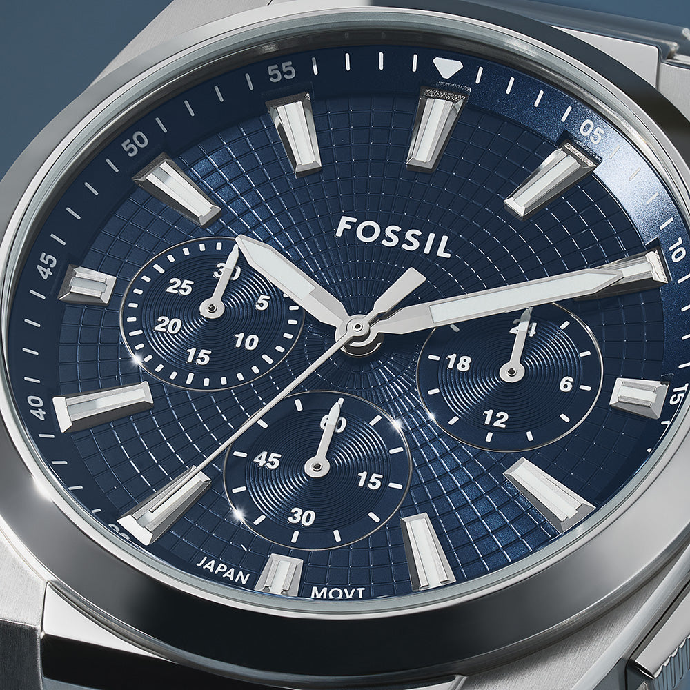 Fossil Everett FS6104 Men's Chronograph Watch with Stylish Design