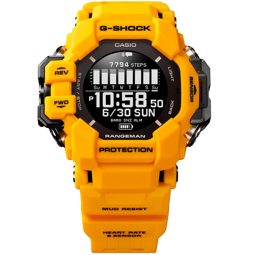 G-Shock GPRH1000-9D GPS Rangeman Master of G Land Watch with Heart Rate Monitor