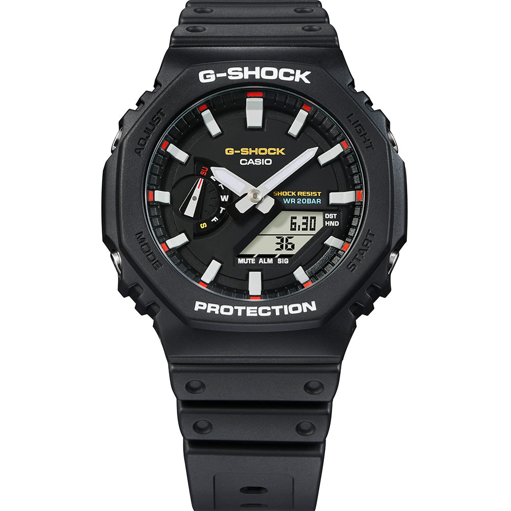 Sleek and Durable G-Shock GA2100RL-1A Black Watch with Advanced Features