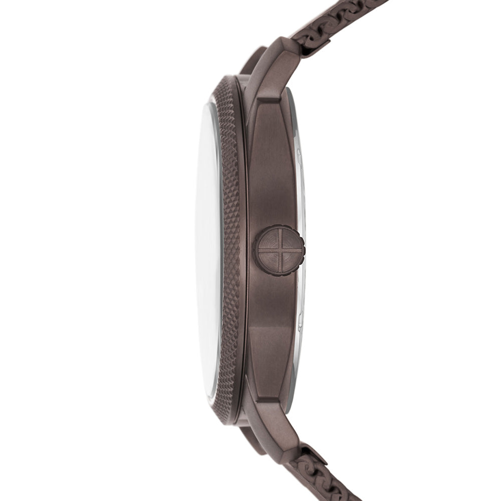 Fossil Men's Machine FS5936 Mesh Bracelet Watch