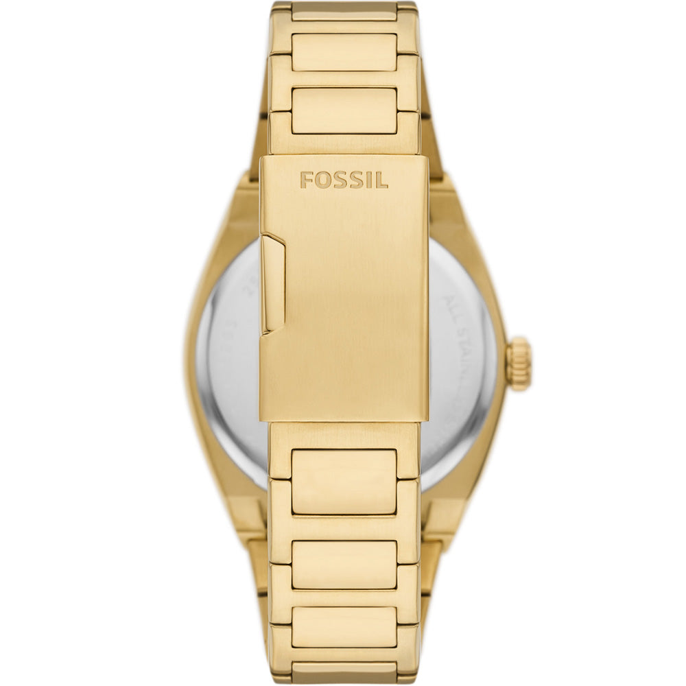 Fossil Everett FS5965 All-Gold Tone Stainless Steel Analog Quartz Watch
