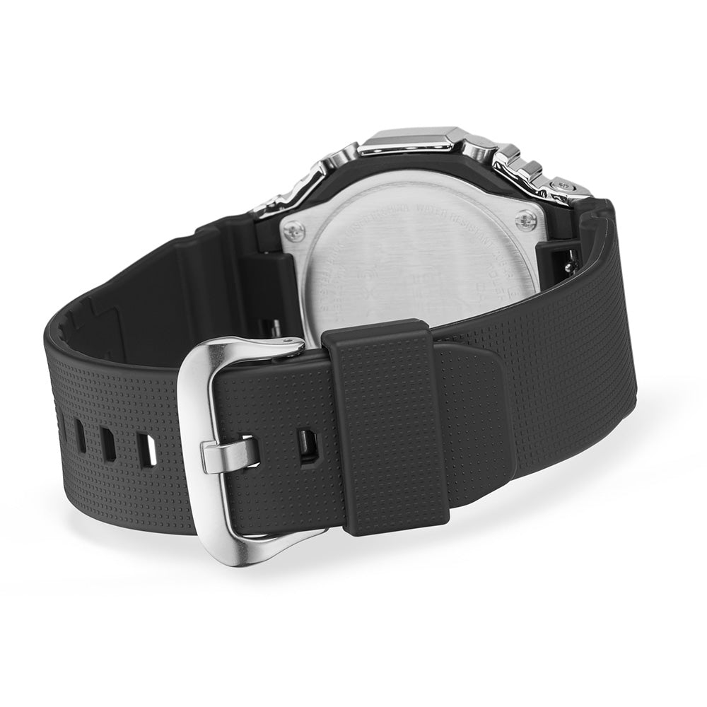 G-Shock GBM2100-1A Bluetooth 'CasiOak' Watch with Metal Covering