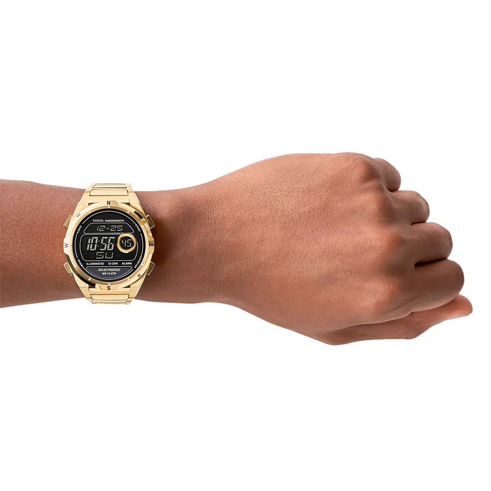 Fossil Luxury Solar-Powered Digital Watch - Everett FS5862
