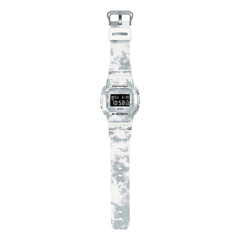 G-Shock DW5600GC-7D Men's Digital Watch with Grunge Snow Camouflage Design