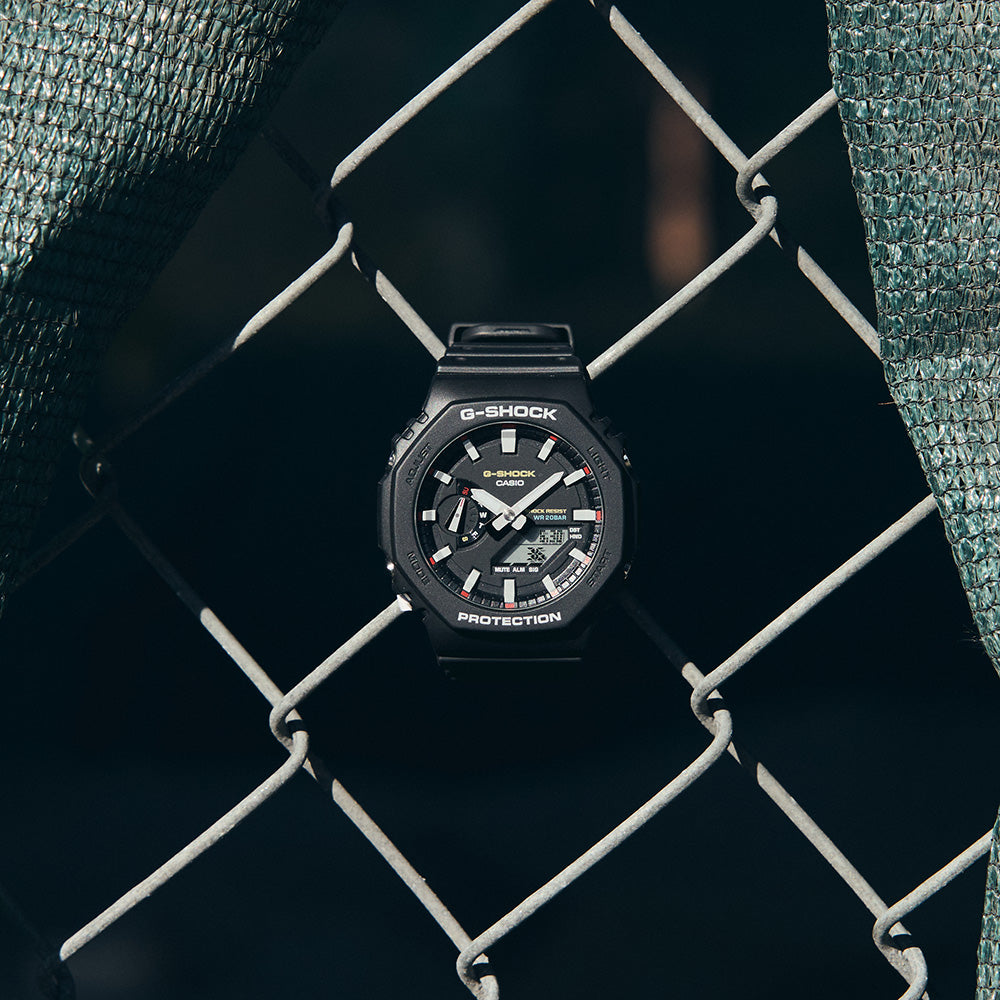 Sleek and Durable G-Shock GA2100RL-1A Black Watch with Advanced Features