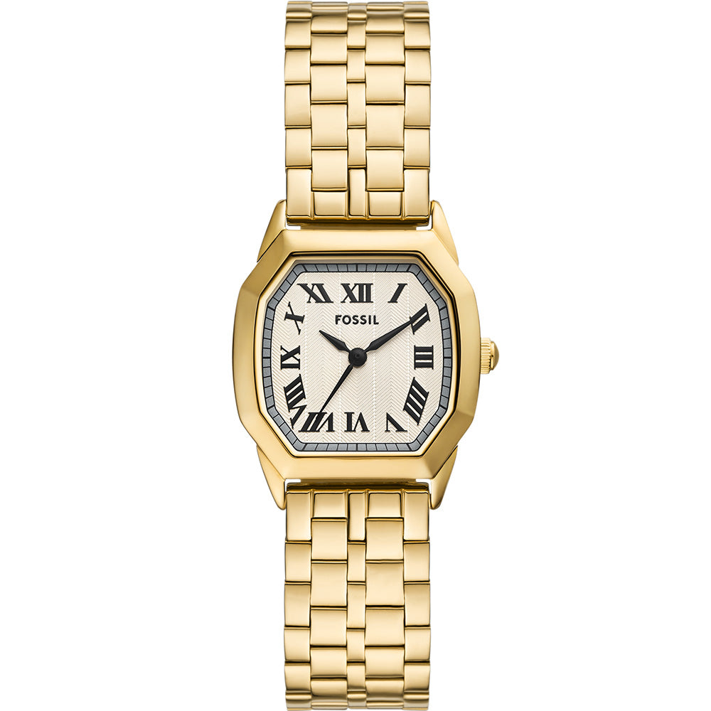 Fossil ES5361 Harlow Women's Gold-Plated Stainless Steel Quartz Watch