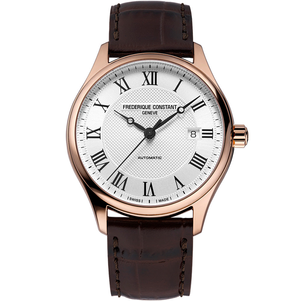 Frederique Constant 40mm Rose Gold Tone FC303MC5B4 Automatic Watch