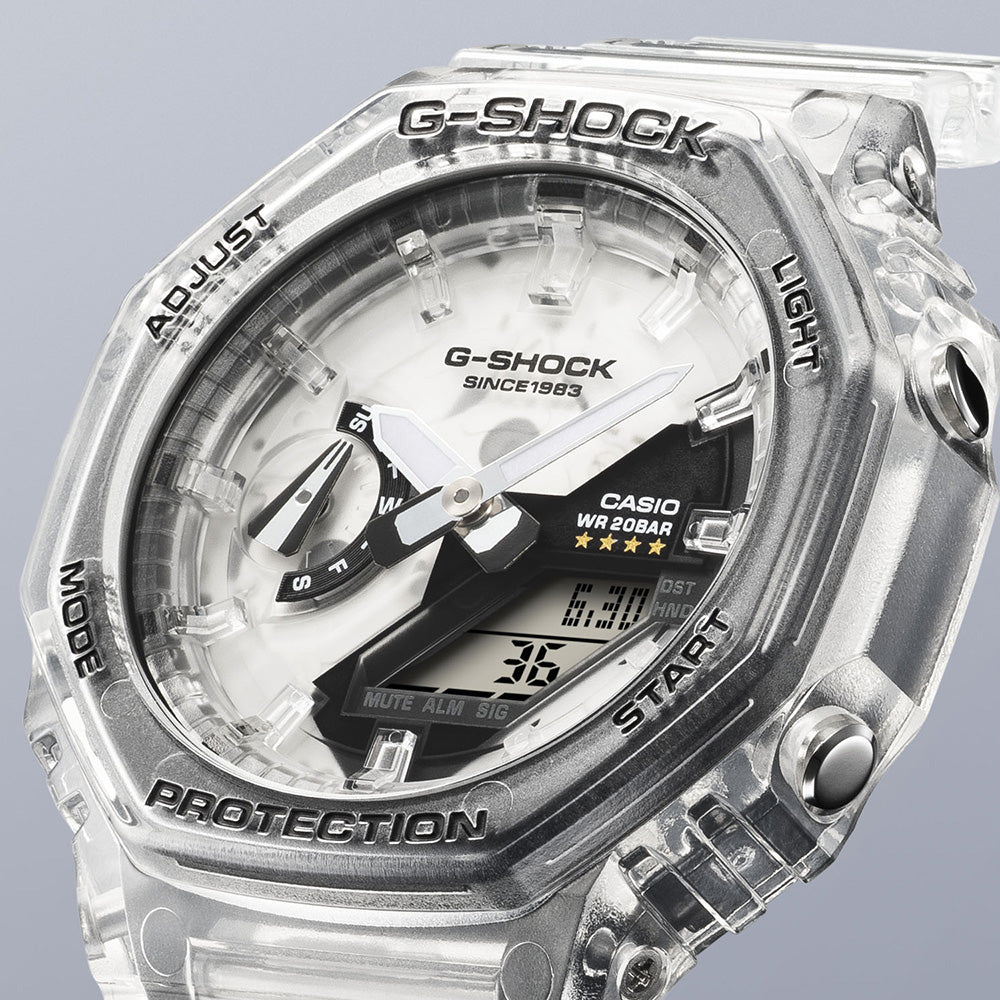 40th Anniversary G-Shock GA2140RX-7 Skeleton Remix Men's Wristwatch