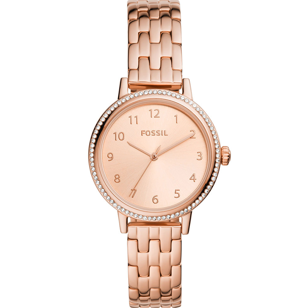 Fossil Rose Gold Reid BQ3656 Men's and Women's Watch