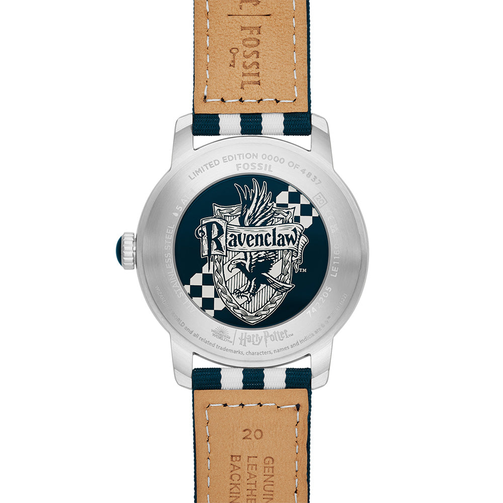 Fossil Limited Edition LE1160 Unisex Analogue Harry Potter Ravenclaw Inspired Wristwatch